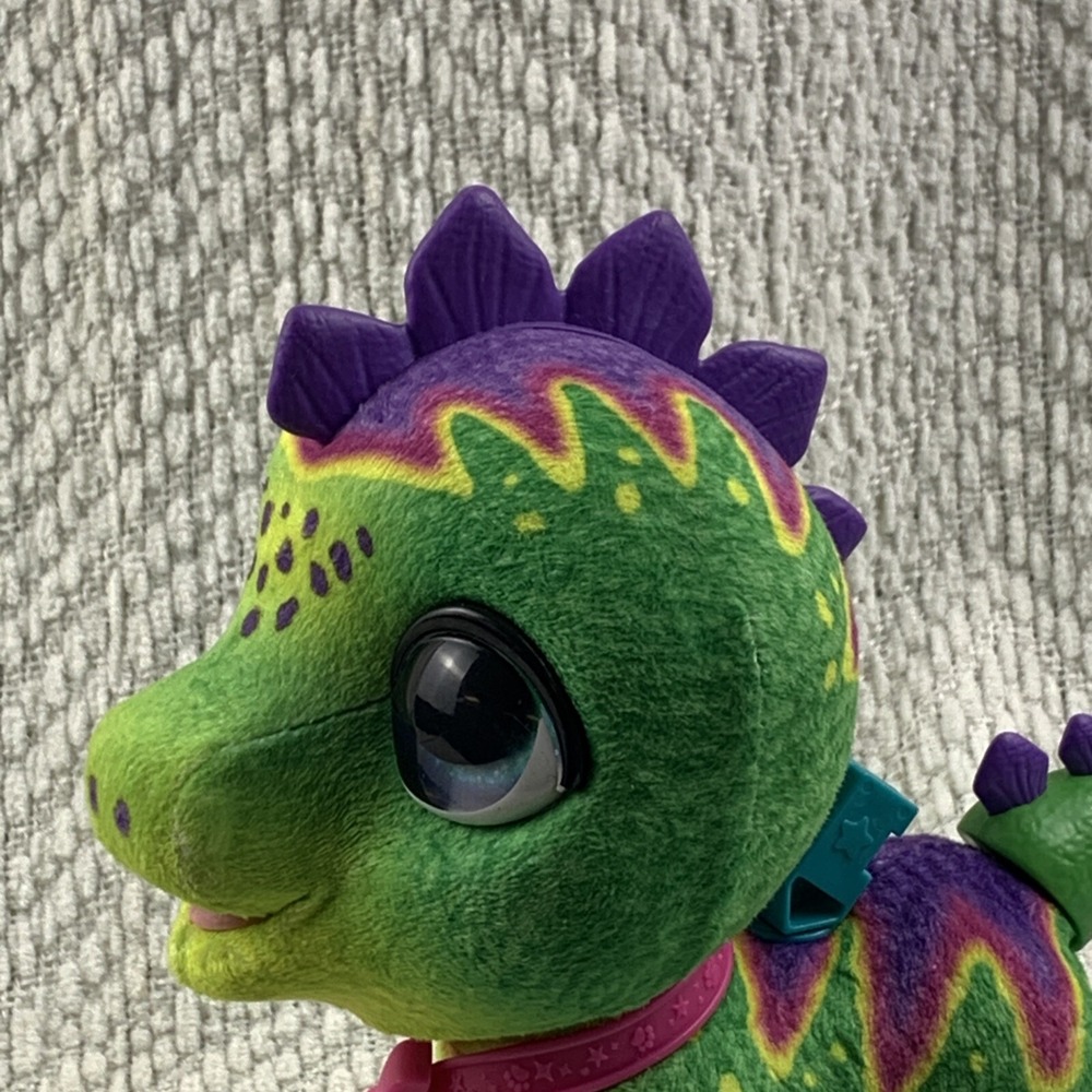 FurReal Walkalots Big Wags Dinosaur Green Interactive Pet‎ Toy Works Great - Picture 3 of 16